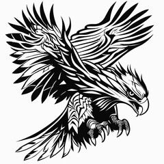Obraz premium Tribal Eagle Artwork