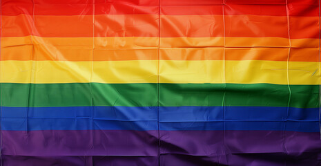 Naklejka premium rainbow flag background