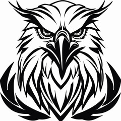 Fototapeta premium Tribal Eagle Artwork