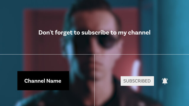 Subscribe Button Animation for Podcast Videos