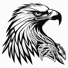 Obraz premium Tribal Eagle Artwork