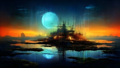 Eine Parallelwelt. Wallpaper für Computer 2.