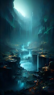 Eine Parallelwelt. Wallpaper f&uuml;r Telefon 10.