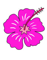 Hand-Painted Watercolor Set Of Images Includes Beach Bag, Flippers, Camera, Cocktail, And Other Summer Clipart