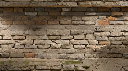 Stone Wall Texture. Brick Wall Background. Rough Stone Surface. Ancient Brickwork. Weathered Vintage Old Masonry Rustic Aged Architecture Pattern Urban Brown Grey Gray