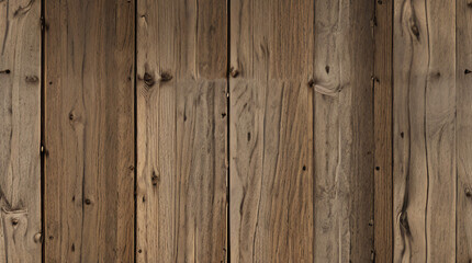 Naklejka premium Vintage Wooden Plank Wall. Rustic Wood Board Background. Antique Paneling Texture. Rough Timber Wall Surface. Weathered Lumber Board Fence
