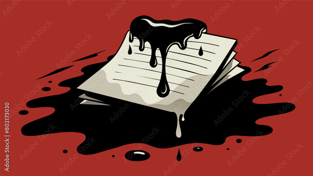 Aufkleber as the ink dries it leaves behind a glossy layer that reflects the light in a way that intensifies t