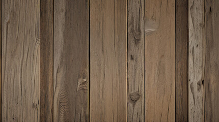 Naklejka premium Vintage Wooden Plank Wall. Rustic Wood Board Background. Antique Paneling Texture. Rough Timber Wall Surface. Weathered Lumber Board Fence