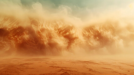Braving the Relentless Sandstorm:A Cinematic Vision of Desert Isolation and Survival