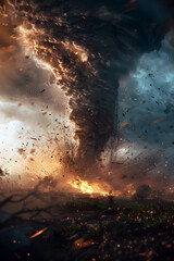 Chasing the Awe-Inspiring Power of a Tornado: A Cinematic in 3D