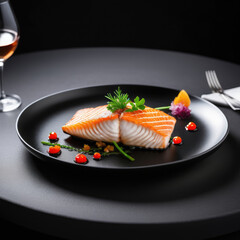 Michelin star chefs craft refined cuisine offering an epicurean journey through fine dining and gourmet presentation. Generated with AI