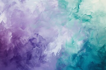 Abstract purple mint painting background.	