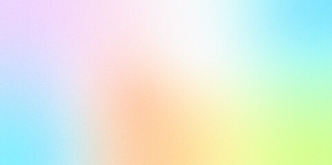 Digital grainy gradient with a colorful soft noise effect. Vintage Grunge Texture Pattern in Blue pink and orange Tones for Artful Wallpaper. Gradient blur, noise, grain, texture. abstract background.