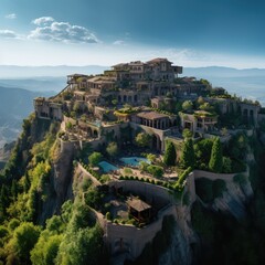 Obraz premium view of the city