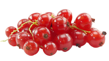 red currant isolated on a transparent background