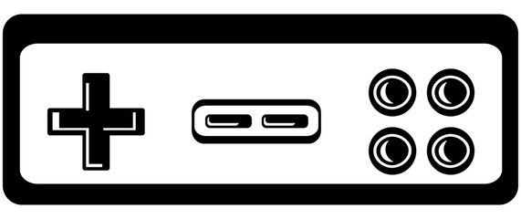 Obraz premium Gaming Controller Icon Collection. Joystick Symbol Set.Retro Game.Gamepad Icon For Gaming. 