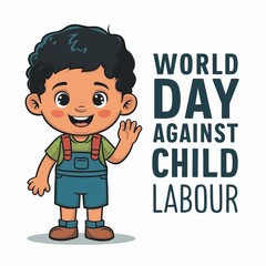 
World day against child labour, Child labour post, vector. illustration, World day against child labour poster, child labour, June 12. child labour, against child labour, Child labour post,