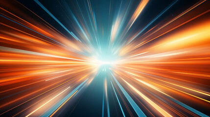 Dynamic Light Speed Acceleration Background Illustration