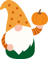 Fall Gnome vector.
Autumn Harvest gnome svg.
Thanksgiving gnome with pumpkin.
Happy Harvest.