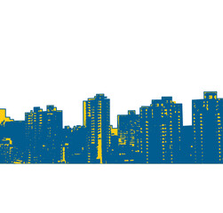 city skyline illustration