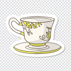 Hand drawn vintage collage element set vector design in eps 10