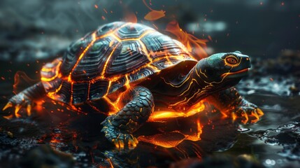 fire turtle.