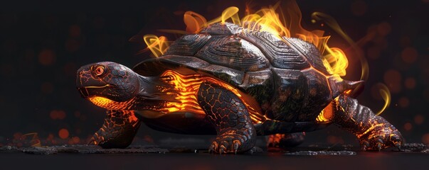fire turtle.