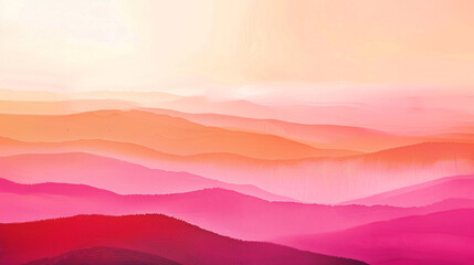Explore a gradient backdrop moving from sunrise oranges to dusk pinks, capturing the essence of a...