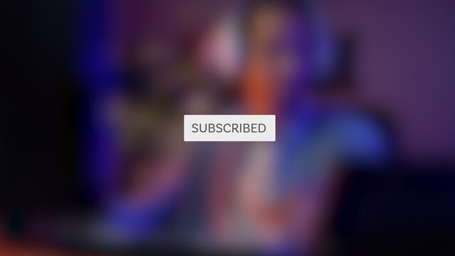 Subscribe Animation with Modern and Clean Design