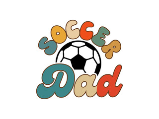 Fathers Day Groovy T-shirt Design