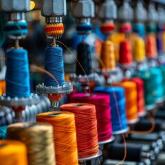 Fast fashions reliance on overseas manufacturing has weakened local textile industries in many countries, clean sharp focus