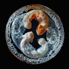 The development of an animal embryo is regulated by a complex interplay of genetic and environmental factors, high detailed