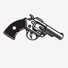 Gun Vector Clipart crime Design Black Color Military Sniper Precision