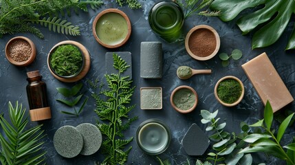 Stock trendy a ecological products, environmental conservation photo
