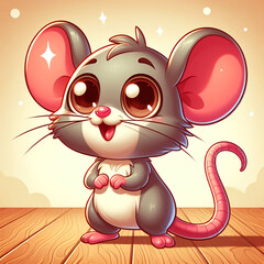 Little mouse illustration