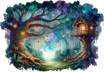 Magical tree house