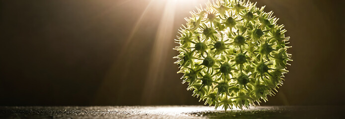 3d rendered illustration of a virus