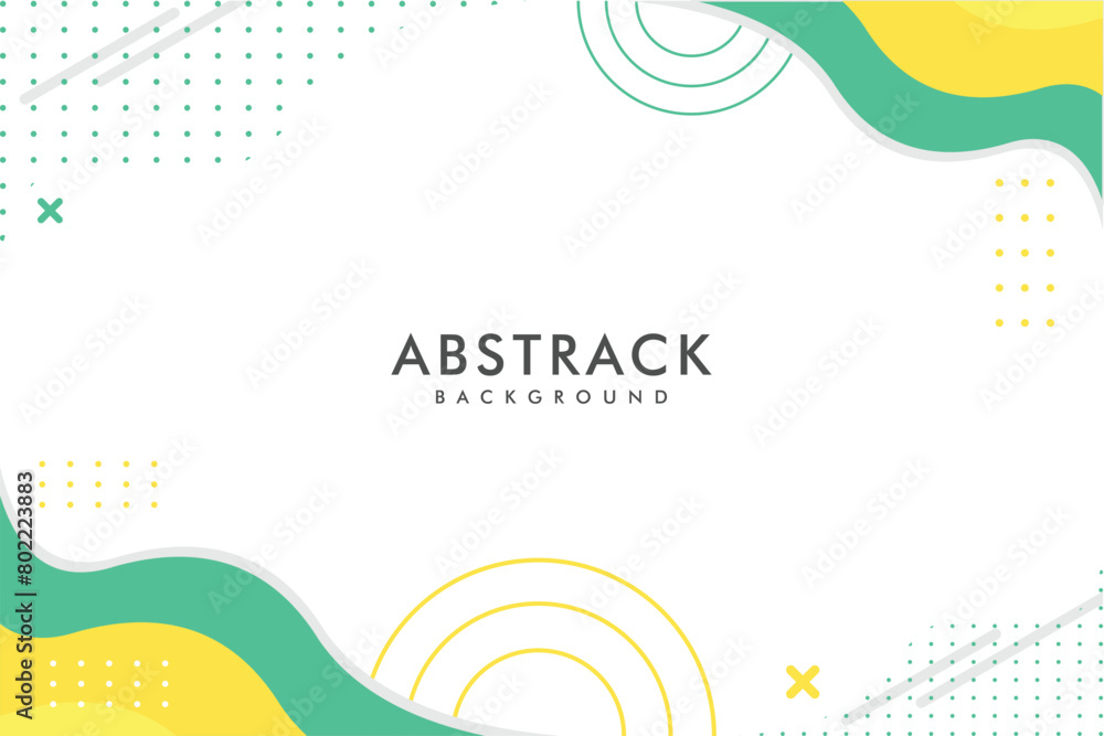 Poster white abstrack background with simple vector template eps 10