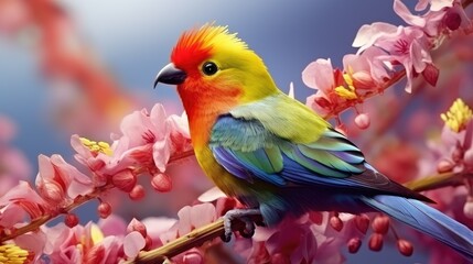 red and yellow macaw