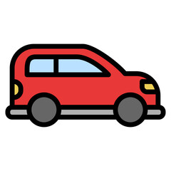 Car  Icon Element For Design