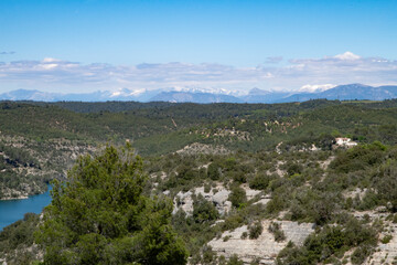 Verdon, le lac d'Esparron