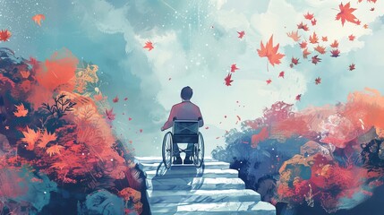 Brave journeys  capturing the courage and tenacity of a wheelchair user overcoming life s challenges