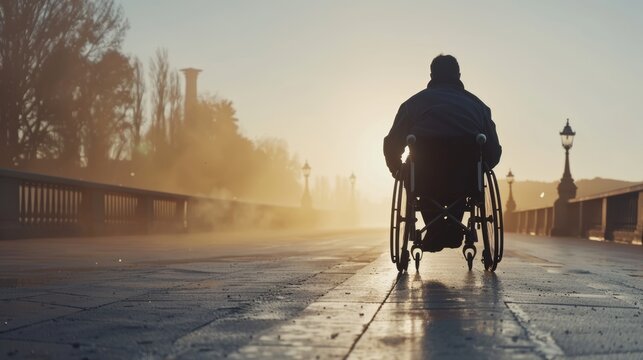 Triumphing over adversity  the inspiring journey of a wheelchair user overcoming setbacks