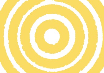 Abstract background with yellow swirl on white , circle background