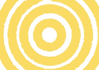 Abstract background with yellow swirl on white , circle background