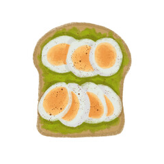 egg sandwich/toast