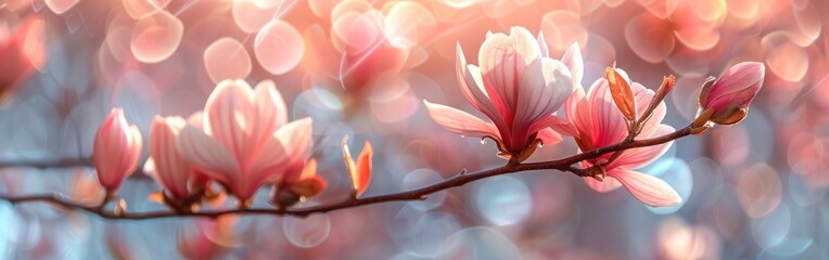 Spring Magnolia Blossoms