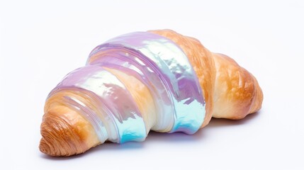 croissant with cream