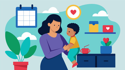 A mother adjusting her schedule and putting her career on hold to care for her recovering husband showing the strength and love in their marriage..