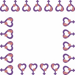  Digital paper, heart paper, seamless paper, seamless pattern, pattern, boho, boho pattern, paper